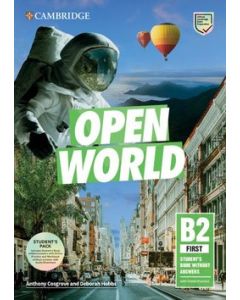 Open World B2 First (FCE) Student's Book Pack (Student's Book without Answers, Online Practice, Workbook without Answers with Audio Download & Class Audio)