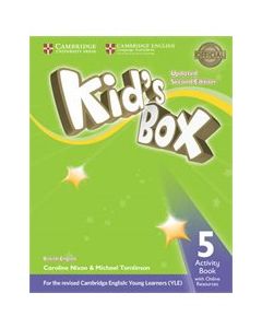 KID'S BOX 5 Workbook (&#43; ONLINE RESOURCES) UPDATED 2nd Edition