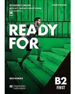 Ready for B2 First 4th Edition Workbook with key + Digital Workbook