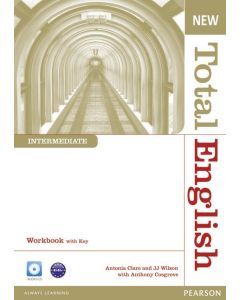 TOTAL ENGLISH INTERMEDIATE  WORKBOOK  WITH KEY (&#43; CD) ( NEW EDITION )