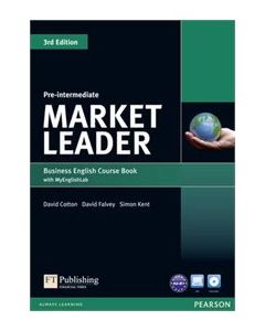 MARKET LEADER PRE-INTERMEDIATE STUDENT'S BOOK (&#43; DVD ROM &#43; MY LAB PACK) 3RD EDITION