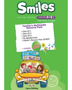 Smiles Junior A&#43;B - One Year Course Teacher's Multimedia Resource Pack (set of 5)