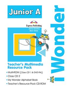 iWonder Junior A- Teacher's Multimedia Resource Pack (set of 4)