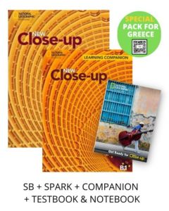 NEW CLOSE-UP B1 SPECIAL PACK FOR GREECE (Student's Book + SPARK + COMPANION & TESTBOOK & NOTEBOOK)