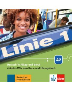 Linie 1, (A2)  4 AudioCDs zum Kurs und Übungsbuch