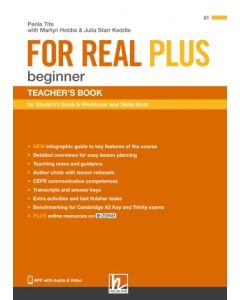 FOR REAL PLUS Beginner Teacher's Book &#43; ezone