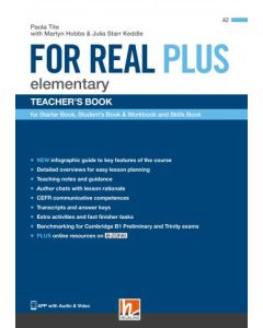 FOR REAL PLUS Elementary Teacher's Book &#43; ezone