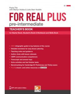 FOR REAL PLUS Pre-Intermediate Teacher's Book &#43; ezone