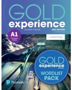 GOLD EXPERIENCE A1 Student's Book PACK (+ ONLINE PRACTICE + E-BOOK + WORDLIST) 2nd Edition