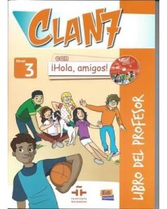 CLAN 7 HOLA AMIGOS NIV. 3 LBRO DEL PROFESOR &#43;CD&#43;CD-ROM