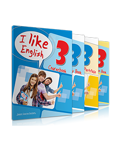 I LIKE ENGLISH 3 ΠΑΚΕΤΟ ΜΕ I-BOOK &#43; REV. ME CD&#43; Κ. ΡΗΜΑΤΩΝ I LIKE ENGLISH 3